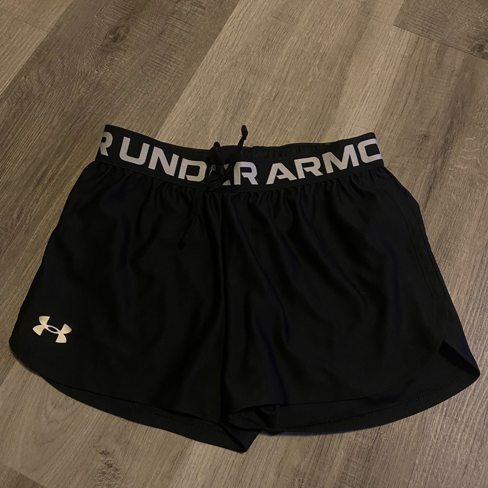 Under Armour kids Black Athletic Shorts